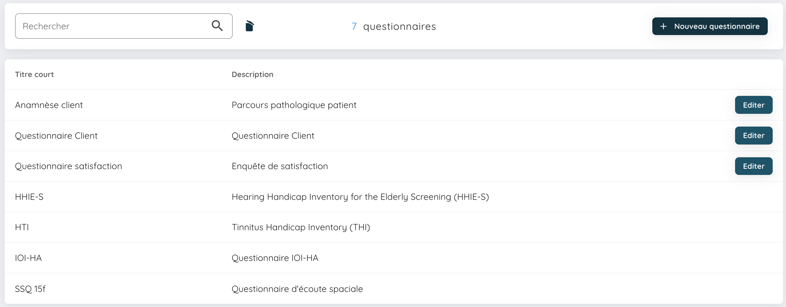 2. Créer et éditer un modèle de questionnaires – Osmose Solutions